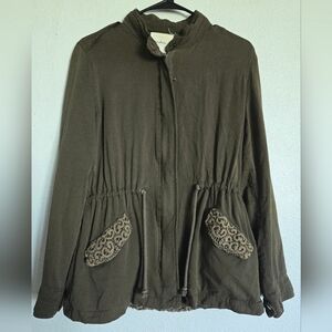 Publish‎ Green Utility Jacket with Drawstring Waist